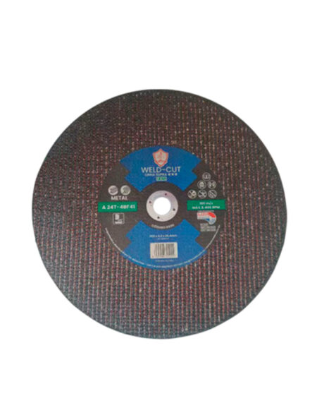 Disco de Corte Rail WELD CUT 14" (355MM) X 5/32" (4,0MM) X 1" RAIL SUPRA