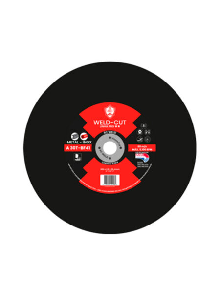 Disco de Policorte WELD CUT 12" X 3/32 (2,5MM) X 1" PRO